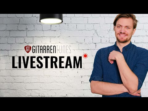 Livestream an einem Sonntagabend von GitarrenTunes