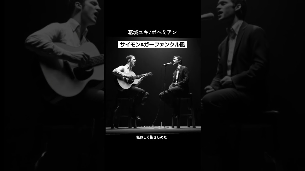 【衝撃】葛城ユキの「ボヘミアン」をサイモン&ガーファンクル風にアレンジしたら名曲すぎた…