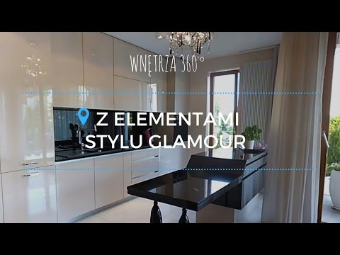 Aranżacja mieszkania z elementami stylu glamour - 130 m² #projekt wnętrz #architekt