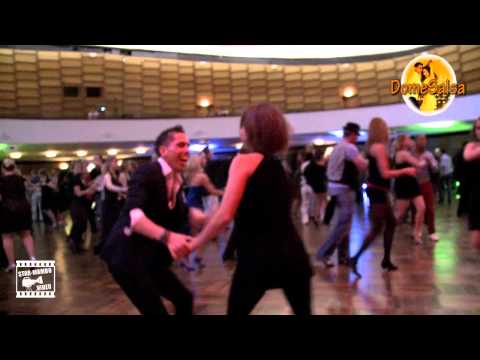 Johnny Vasquez & Jenny - social @ DOME SALSA COLOGNE
