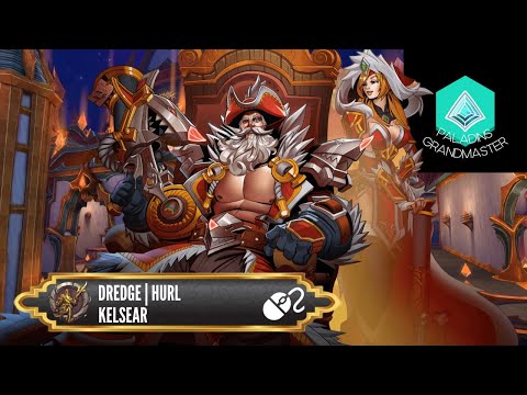 28 Kills Dredge 223k Damage : Sniping Hurl (Kelsear) Paladins Grandmaster