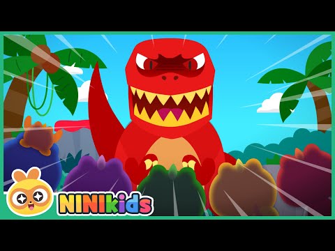 T-Rex song | Tyrannosaurus song | Dinosaur | Nursery Rhymes for toddlers | Kids Song | NINIkids
