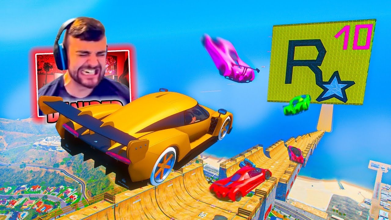 LA MEGA RAMPA OFICIAL DE ROCKSTAR GAMES - GTA 5 ONLINE