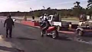 preview picture of video 'Millennium Raceing Chris @ Hub City Dragway'