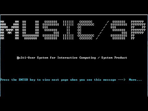 McGill University's MUSIC/SP time sharing operating system for IBM mainframes - M42