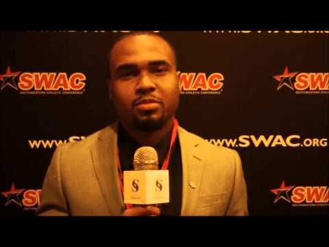 TSSN TAKES OVER THE 2013 SWAC MEDIA DAY Virgil Williams (DB) SU