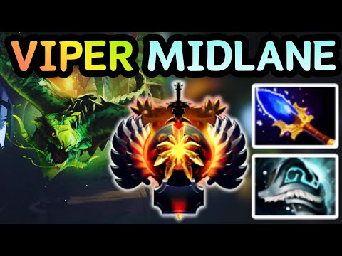 🔥 NEW PATCH 7.40b VIPER MID DAMAGE OVER TIME META | DOTA 2 GAMEPLAY 🔥