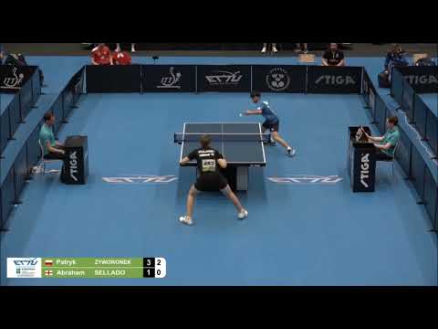 ZYWORONEK Patryk vs SELLADO Abraham | U15 boys singles round of 8 | EYC 2024