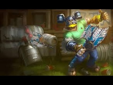 SKT T1 Peanut - Olaf vs Lee Sin Patch 7.7