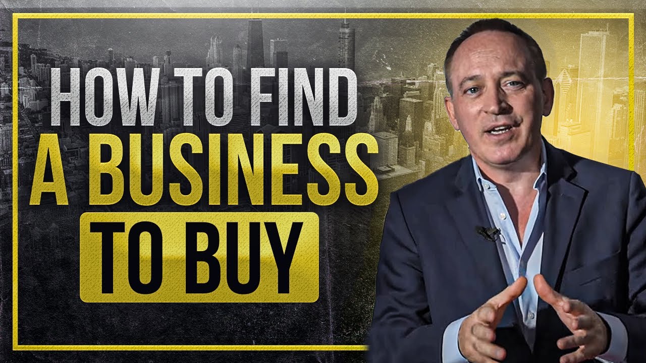 How to Find a Business to Buy