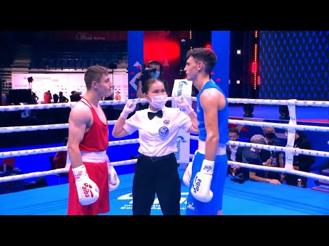 Semifinals (63.5kg) OEZMEN Kerem (TUR) vs  LYNCH Reese (SCO) | AIBA WCHs 2021