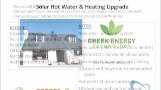 preview picture of video 'Solar Hot Water & Heating Upgrade - Domestic Case Study'