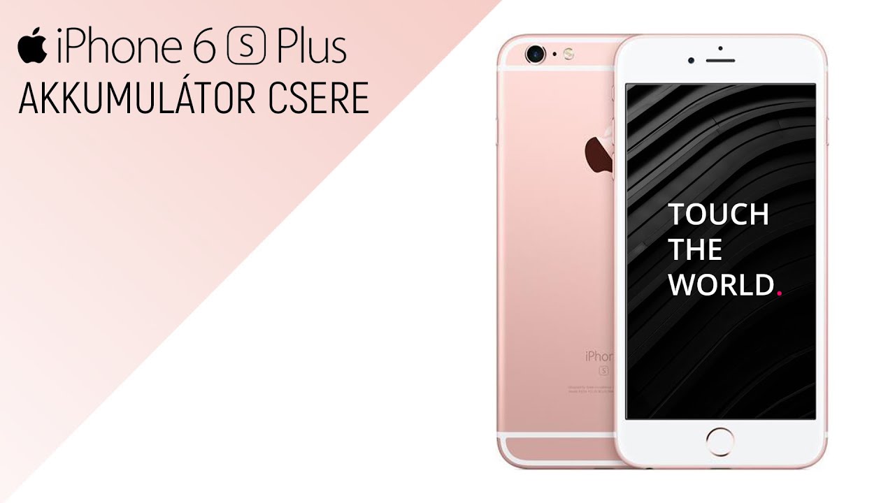 Apple iPhone 6s Plus akkumulátor csere
