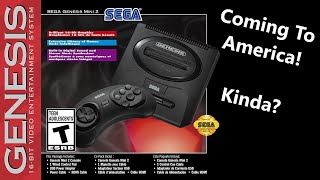 Sega Genesis Mini 2 Officially Coming To North America ! (I Think...) News Update