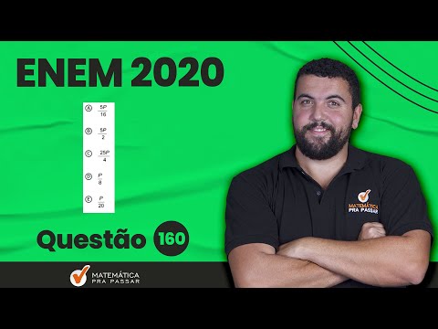 🔴. Questão 160 | Digital | Matemática ENEM 2020 : Com base na Lei Universal da Gravitação.