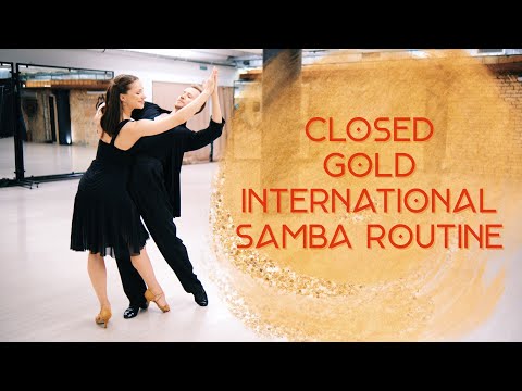 Closed Gold International Samba Routine