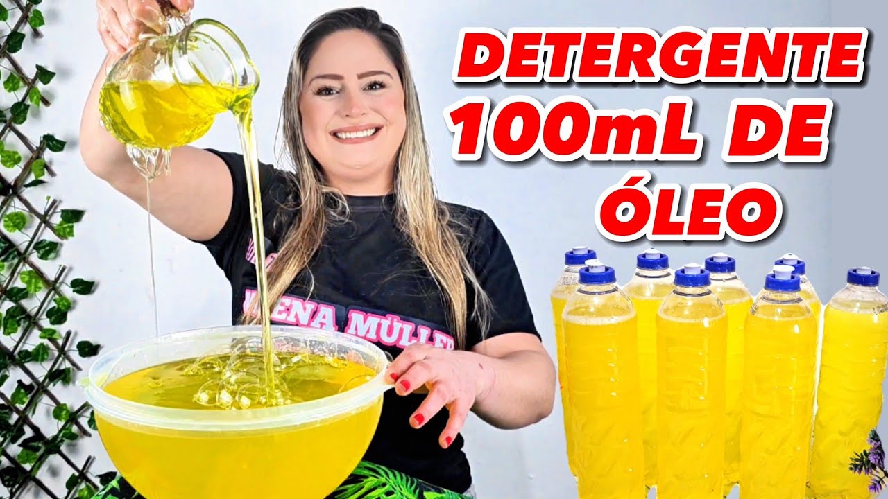 😱SECRET REVEALED: NEUTRAL DETERGENT EQUAL TO THE MARKET - WITH 100mL OF OIL😱