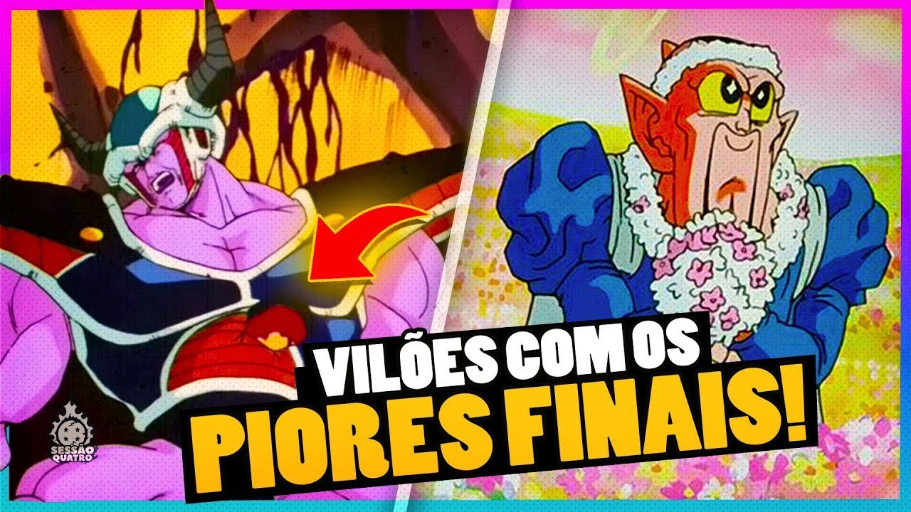 OS VILÕES COM OS FINAIS MAIS TRÁGICOS DE DRAGON BALL