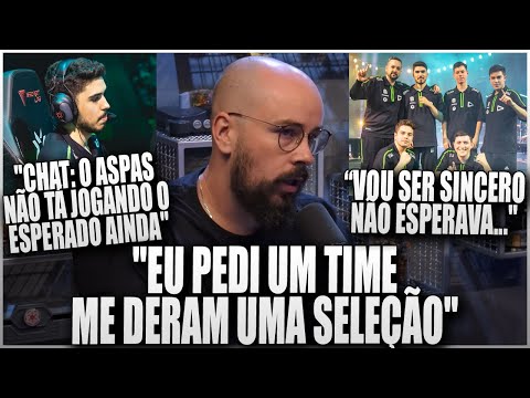SPACCA AVALIOU OS JOGOS DA NOVA LOUD NO LOCK/IN e DISSE O QUE TAVA ACHANDO DA EQUIPE