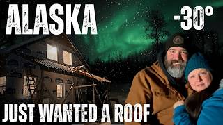 Off Grid Alaska - Brutal Winter Building at -30°