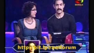 Rani Mukerji wishes Aamir Khan & Kiran Rao in KBC bengali over phone