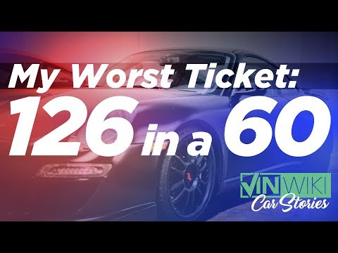 My Worst Ticket: 126 in a 60