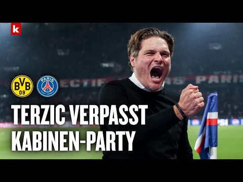 "Kurze Nacht!" Terzic grinst nach dem CL-Final-Einzug gegen Paris | PSG - BVB 0:1