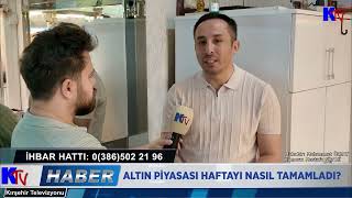 ALTIN PİYASASI HAFTAYI NASIL TAMAMLADI?