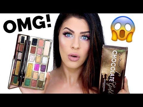 TOO FACED CHOCOLATE GOLD EYESHADOW PALETTE!! HOT OR NOT!??