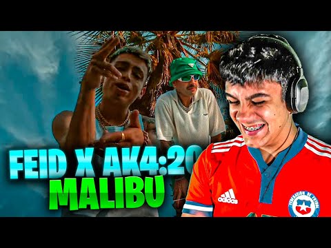(REACCIÓN) Feid, Ak4:20, Taiko - Malibu (Official Video)