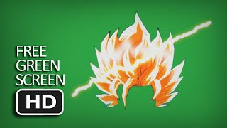 Download lagu Free Green Screen - Super Saiyan [With Sound] mp3