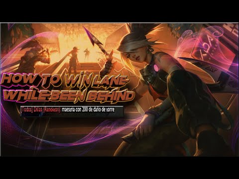 Zerinali | LANING GUIDE HOW TO WIN LANE WHILE BEHIND - League Of Legends