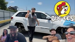 BUC-EE'S AND A BUSTED JEEP