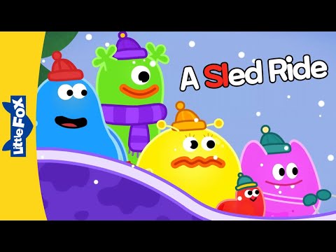 Blends | sp, sl, st | Phonics Songs and Stories | Learn to Read