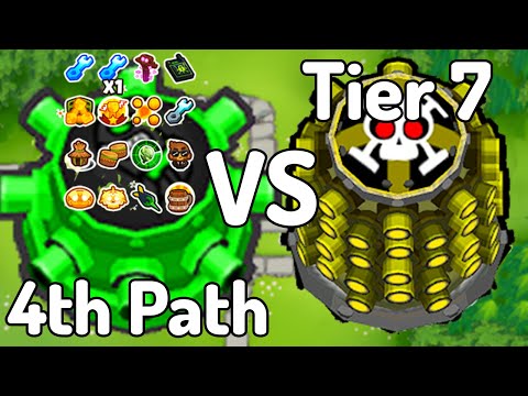 God Boosted 4th Path Tack Shooter VS. Tier 7 Tack Shooter