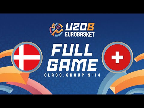 Class. 9-14 | Denmark v Switzerland | Full Basketball Game | FIBA U20 Women's EuroBasket 2025 Div. B