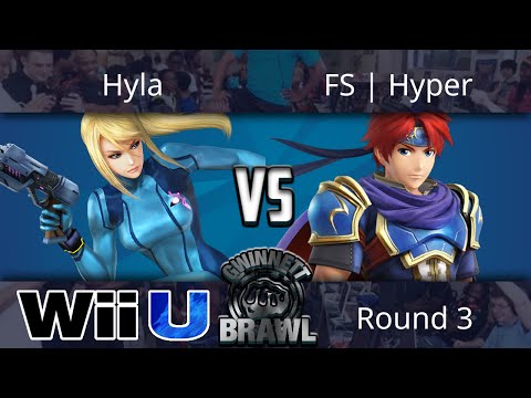 Gwinnett Brawl June - Hyla (Zero Suit Samus) vs FS | Hyper (Roy) - Smash 4 Round 3