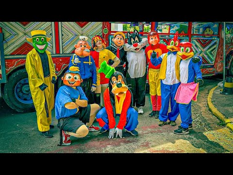 BASTIDORES DE UM DOMINGOU COM OS PERSONAGENS DA CARRETA CONEXÃO DA ALEGRIA 🤩