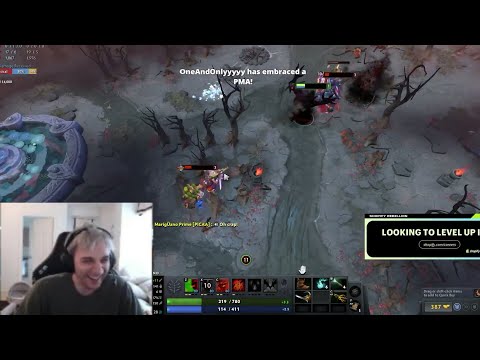 "What? Wtf Haha"- Arteezy Shadow Fiend from LOL to POG moment