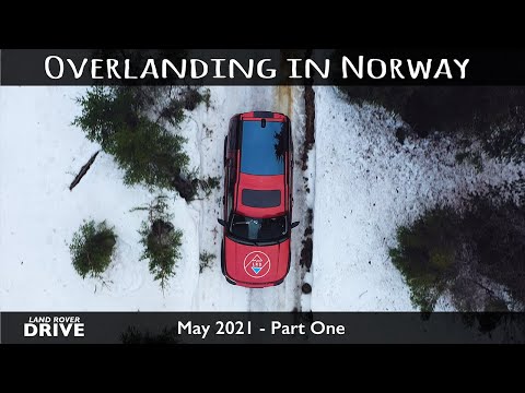 NO CAMP SPOT FOUND in the SNOW - Overlanding in Norway May 2021 Part 1
