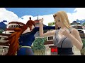 MMD X Naruto Mei Vs Tsunade