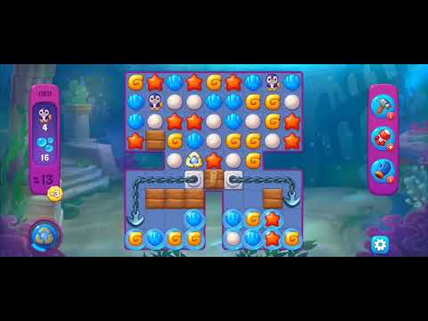 Fishdom Super Hard Level 11611 (with Double Lightning Booster) @choraelmin