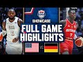 USA Vs GERMANY USAB SHOWCASE FULL GAME HIGHLIGHTS July 22 2024