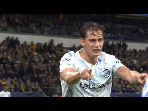 Gol de Francesco Pio Esposito | Royale Union SG vs Inter de Milán 0-4 | Liga de Campeones 2025-26