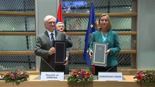 The Armenia-European Union Comprehensive and Enhanced Partnership Agreement has been signed