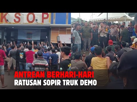 Peacocks Heat Up! Hundreds of Truck Drivers Protest Over Days-Long Queues