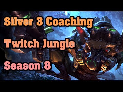 Twitch Jungle Coaching (Silver 3) Master Tier Coach - League of Legends Season 8