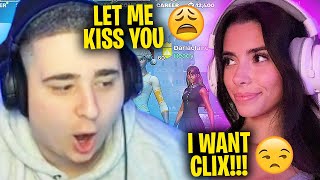 Lacy ASKS *DARLA* the MOST CRAZIEST STUFF while playing DUOS in Fortnite Battle Royale!