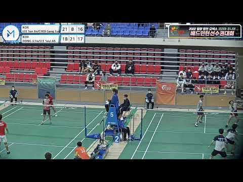 혼복 XD- U17 32강 | (KOR) LEE Sun Jin/CHOI Gang Eun vs (KOR) HONG Ji Ho/LEE Seul Ah[2022 밀양 원천 요넥스 코리아