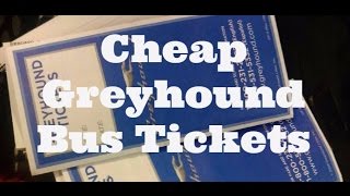 5 Ways to Get Cheap Greyhound Bus Tickets